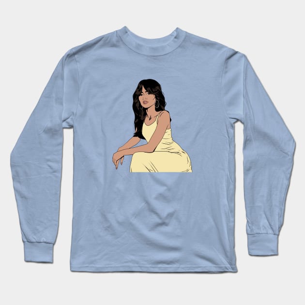 Zendaya Long Sleeve T-Shirt by Zozi Designs